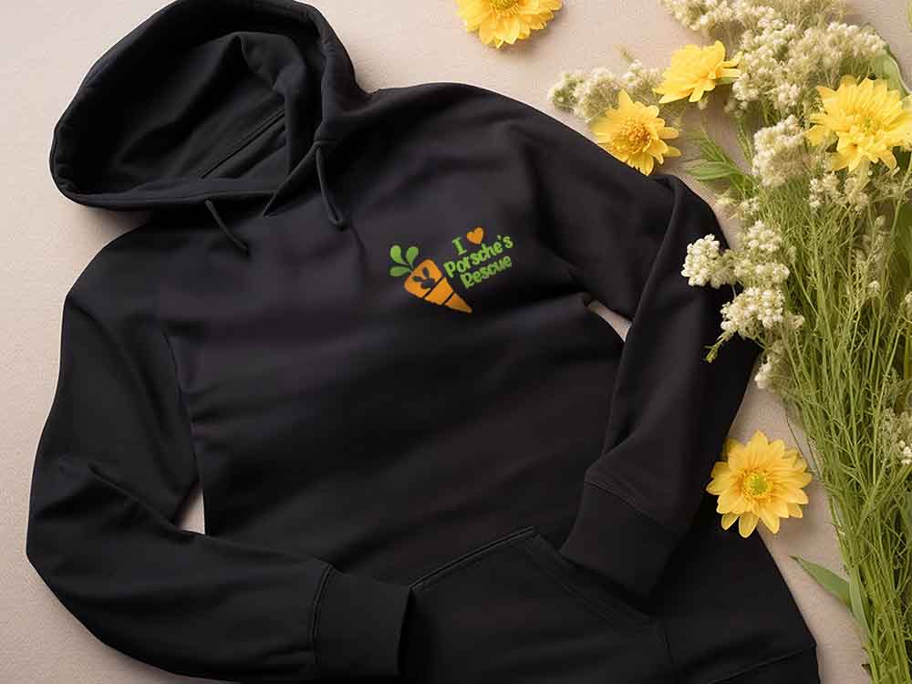 Printed Porsches Rescue Pull Over Hoodie - Image 2